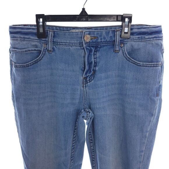 Free People Women's Size 30 Blue Cotton Distressed Jeans - Picture 2 of 9
